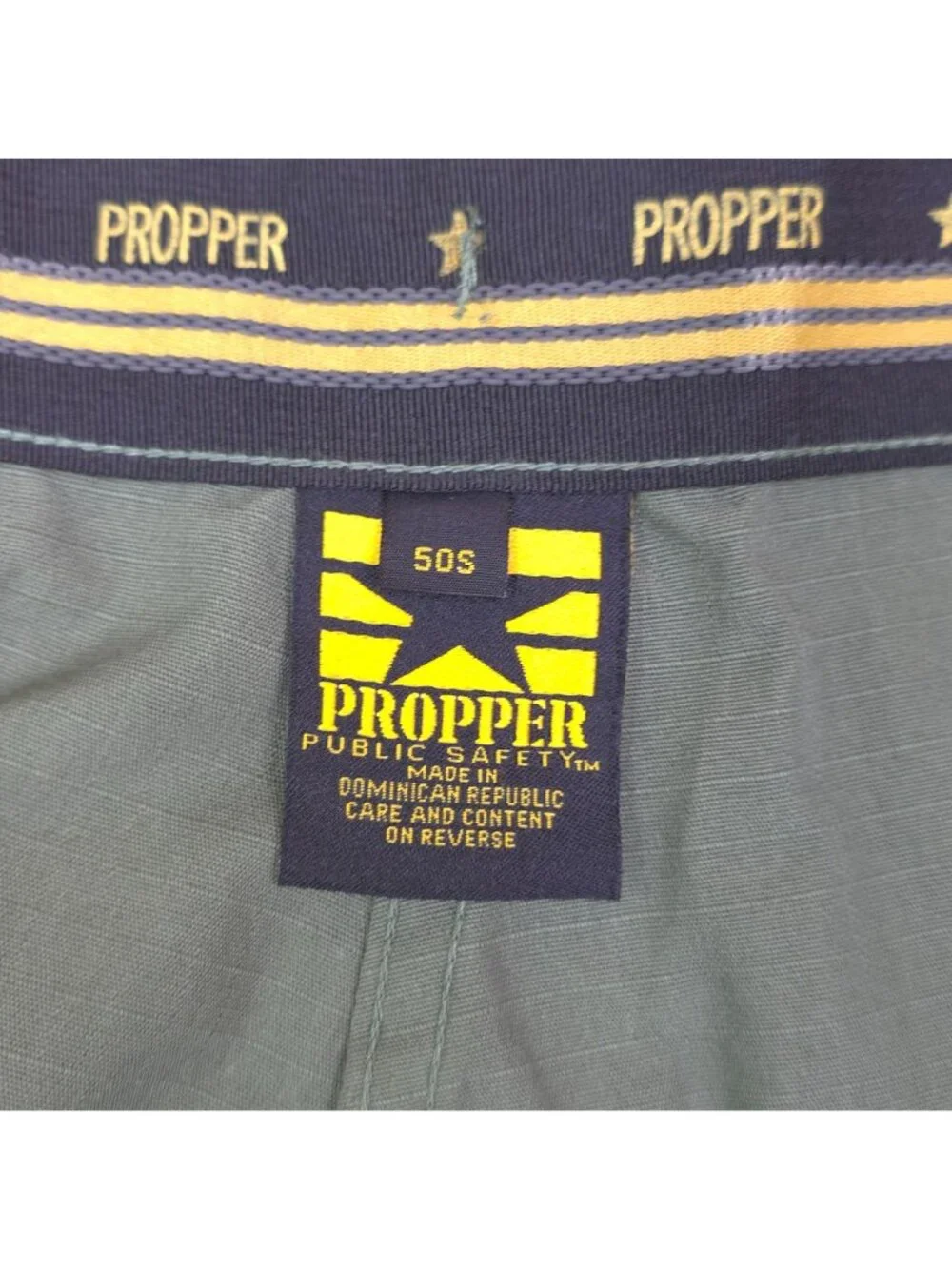 Propper Mens Olive Tactical Cargo Pants 50 x 30.5 Inseam Ripstop Fabric Durable